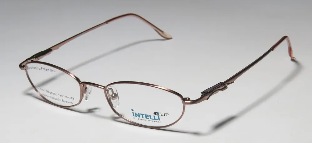 Elite Eyewear Intelli Clip 750 pink Eyeglasses Brownish Pink 47mm 2