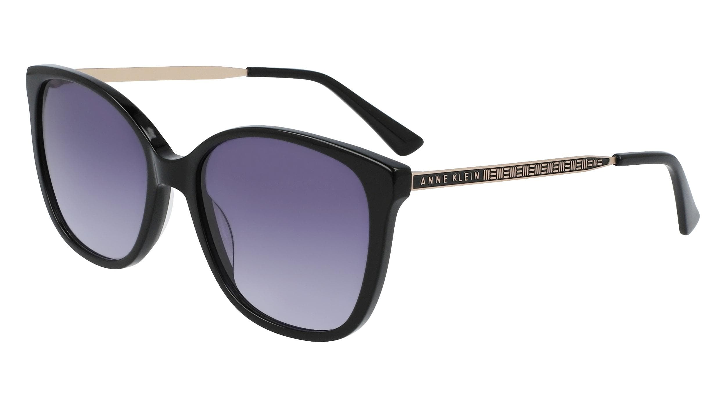 Anne Klein AK7079 001 Sunglasses Black 54mm Women