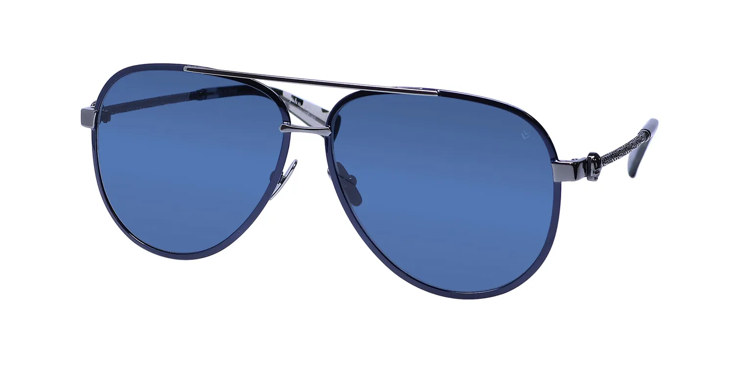 John Varvatos V546 navy Sunglasses Navy 63mm