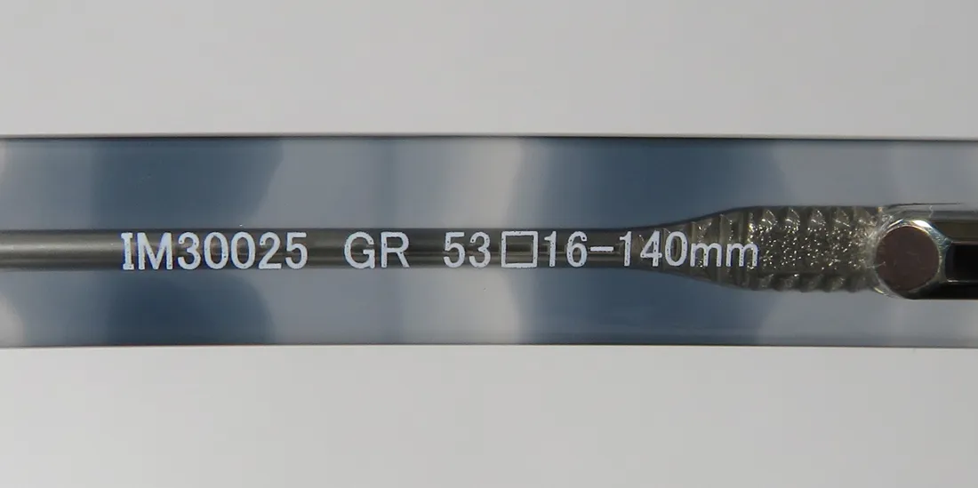 Isaac Mizrahi 30025 gr Eyeglasses Gray 53mm 8
