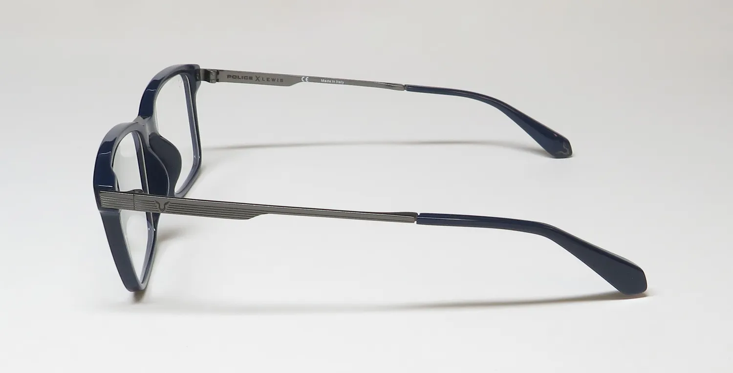 Police Lewis Hamilton 09 Spla30 Blue Light Technology 0d82 Eyeglasses Blue 54mm 4