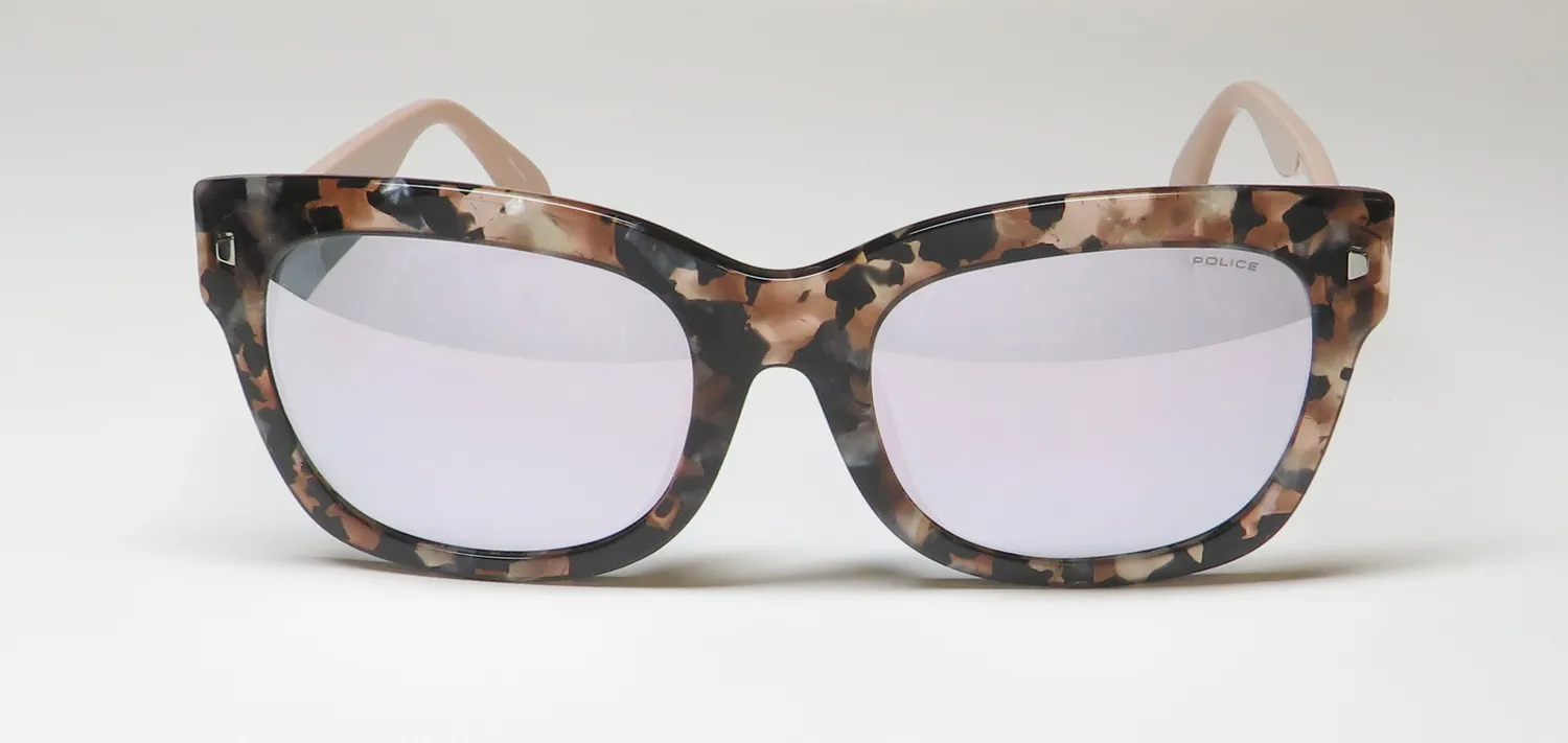 Police Spl616 agkx Sunglasses Brown Havana 53mm 3