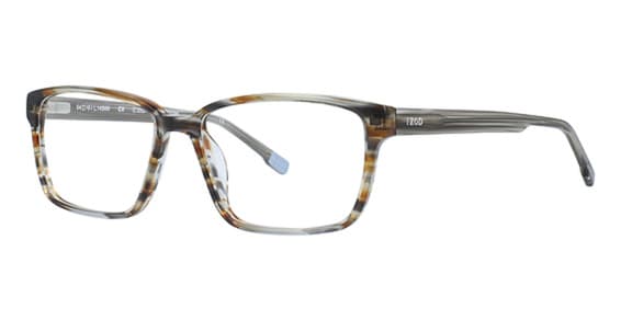 IZOD IZ2050 BLACK FADE Eyeglasses Multicolor 54mm Men