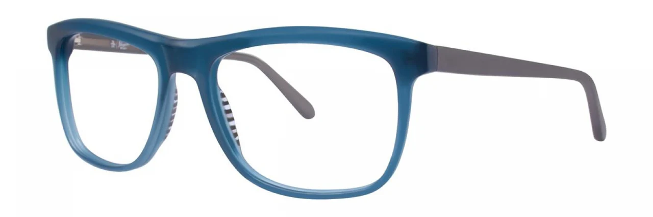 Penguin The Flat Top Eyeglasses Methyl Blue 55mm Men