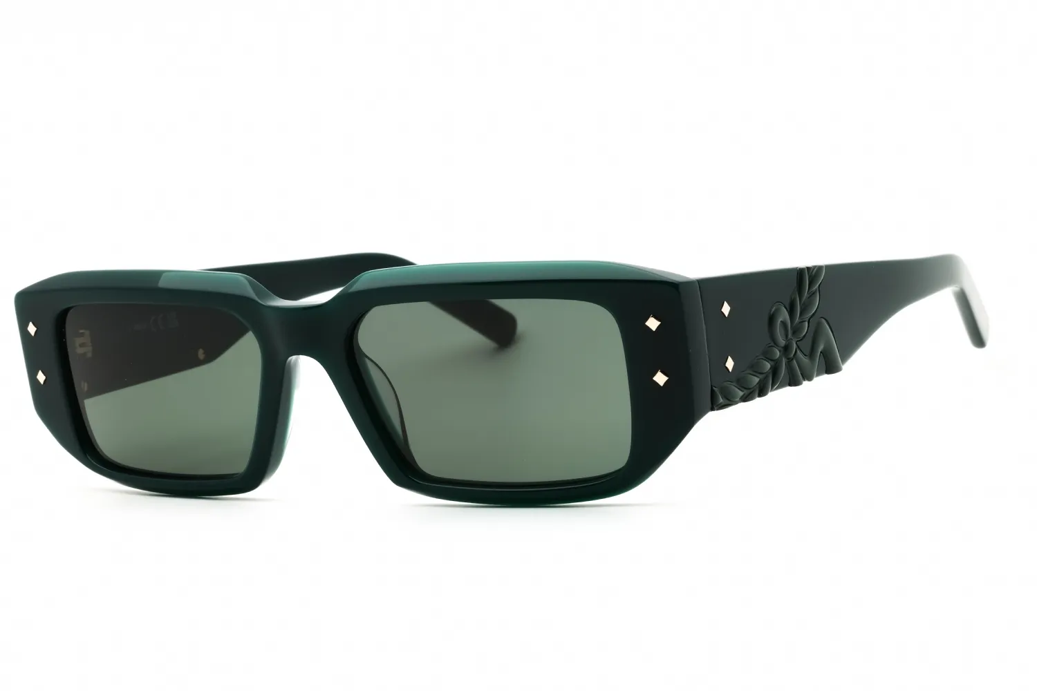 MCM MW0013 96N Sunglasses Dark Green 53mm Women