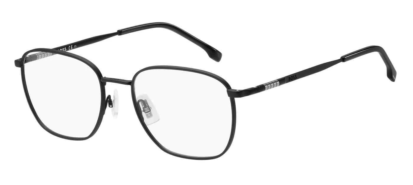 HUGO BOSS 1415 0003 Eyeglasses Matte Black 55mm Men