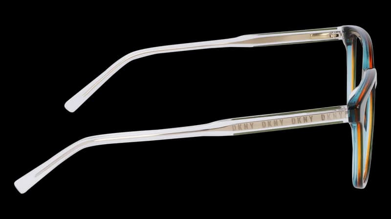 DKNY DK5065 313 Eyeglasses Crystal Cargo Laminate 52mm Women 3