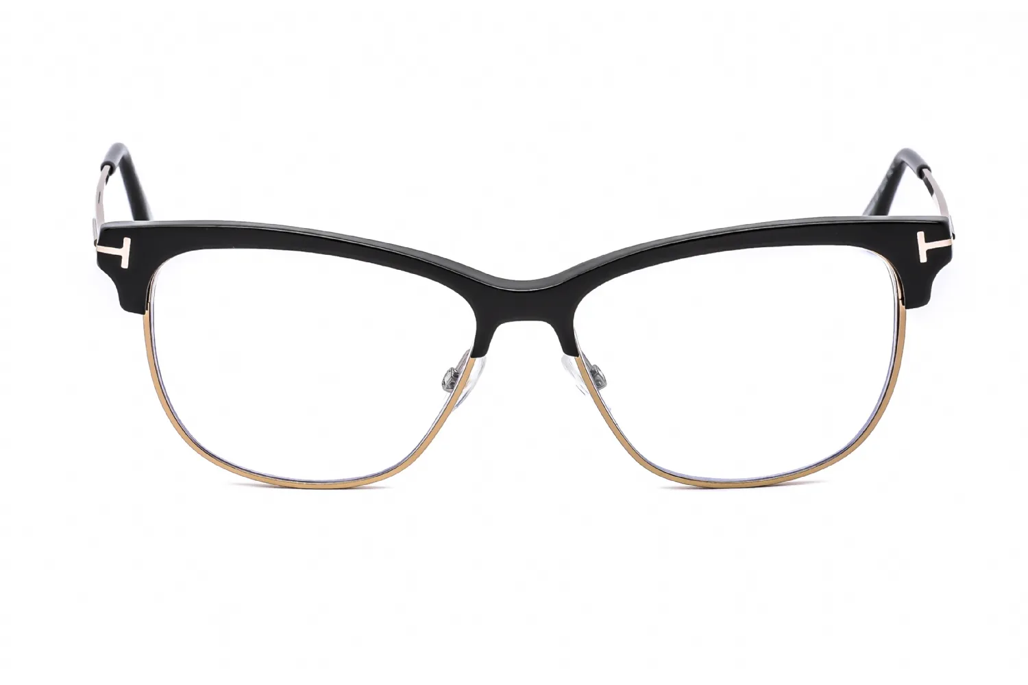 Tom Ford FT5546-B 001 Eyeglasses Black 52mm Women 2