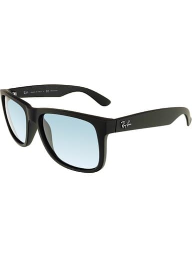Ray-Ban RB4165 JUSTIN 622/2V Sunglasses Black 145mm Men