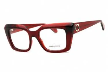 Salvatore Ferragamo SF3008 224 Eyeglasses Transparent Rust 50mm
