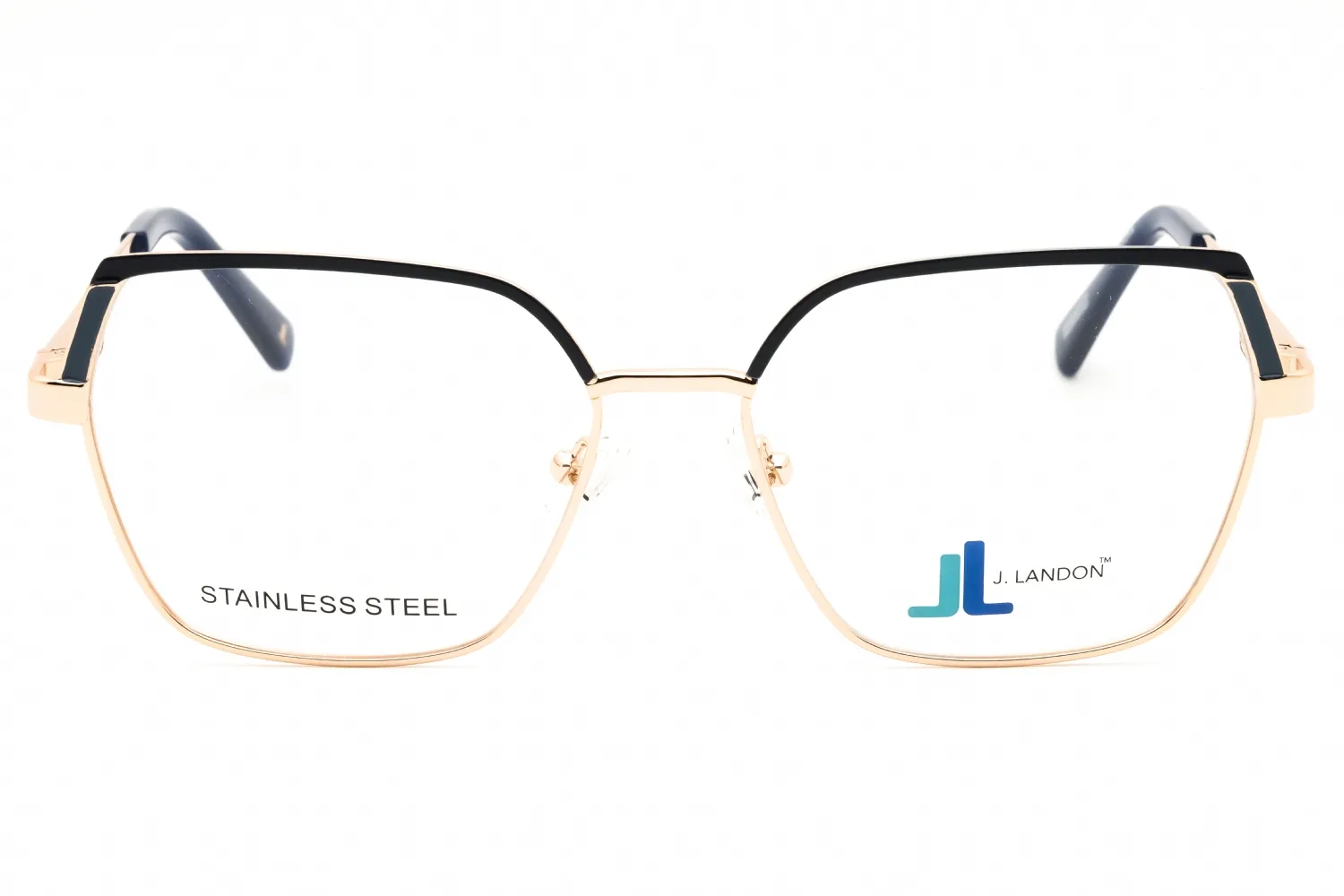 J. Landon JL50002 033 Eyeglasses Pink Gold 53mm Women 2