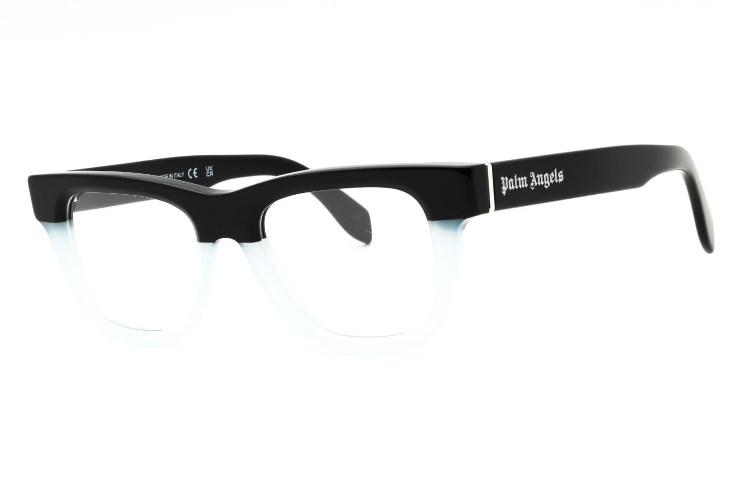 Palm Angels STYLE 12 Eyeglasses Black Light Blue 51mm Unisex