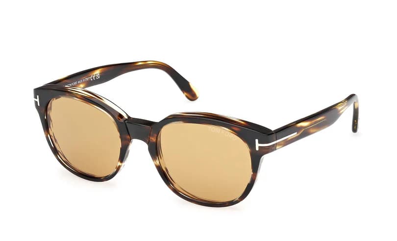 Tom Ford FT1180 52E Sunglasses Dark Havana 53mm Men