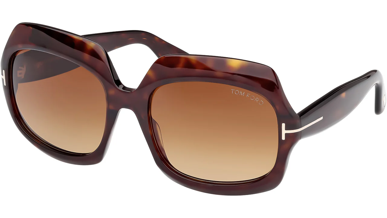 Tom Ford FT1155 52F Sunglasses Dark Havana 60mm Women