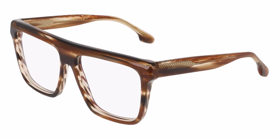 Victoria Beckham VB2678 228 Eyeglasses Light Brown Horn 54mm Women
