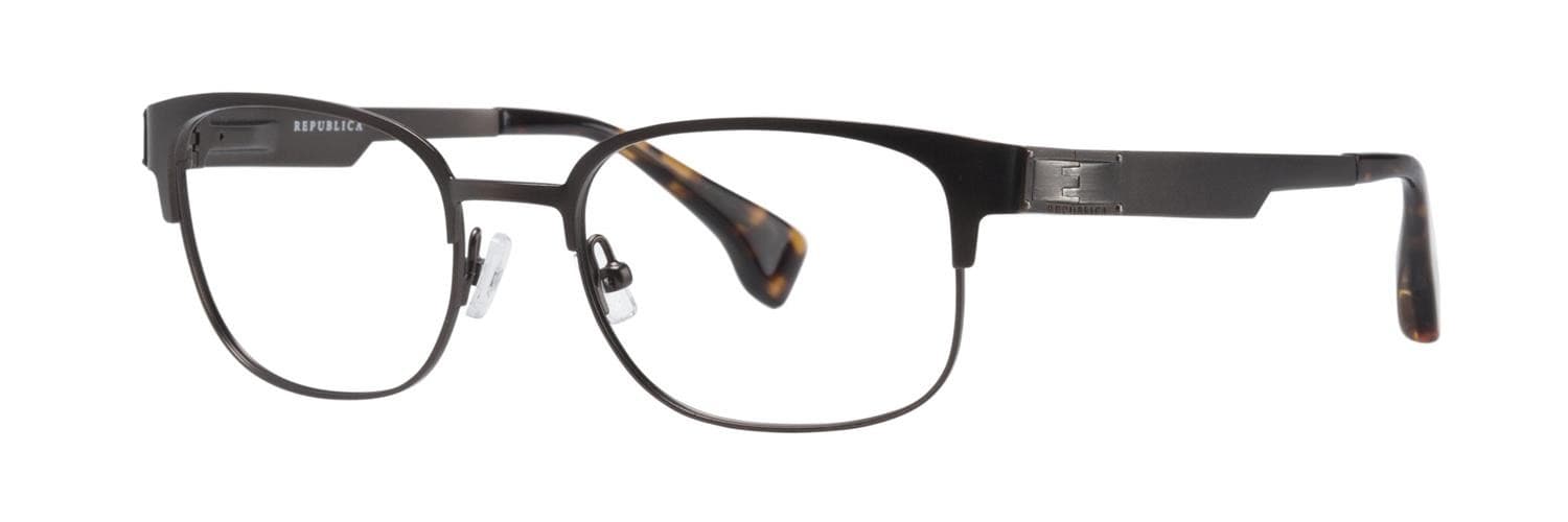 Republica Boston Eyeglasses Brown 50mm Men