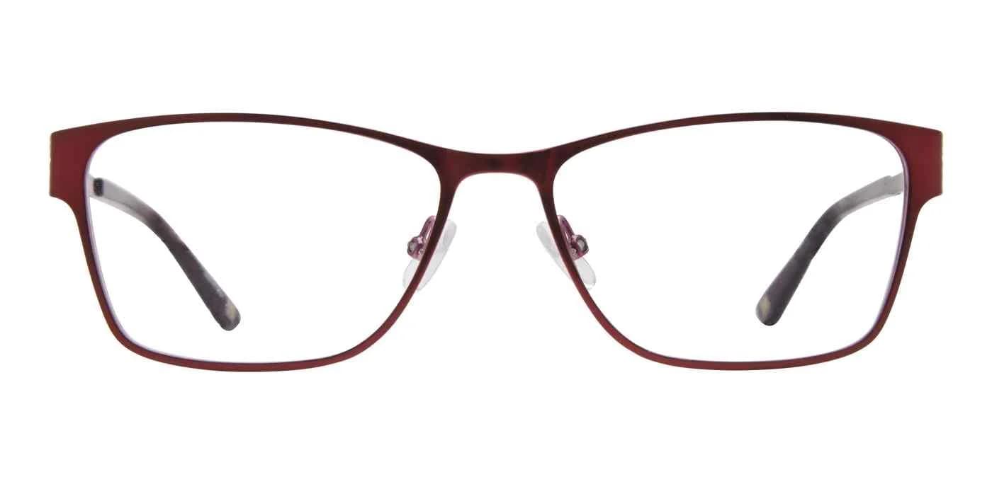 Liz Claiborne L 665 00T7 Eyeglasses Plum 52mm Women 2