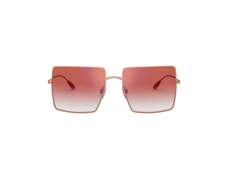Emporio Armani EA2101 3004V0 Sunglasses Matte Rose Gold 56mm Women 2