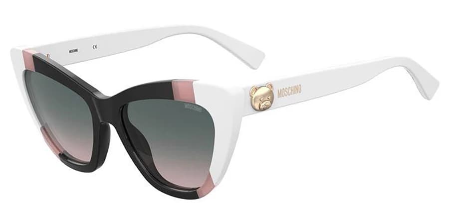 Moschino MOS122/S 03H2 Sunglasses Black Pink 54mm Women