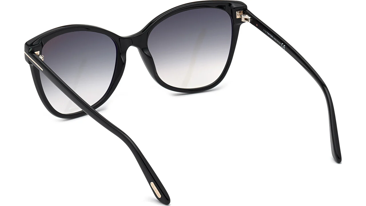Tom Ford FT0844-F/S 01B Sunglasses Black 58mm Women 4
