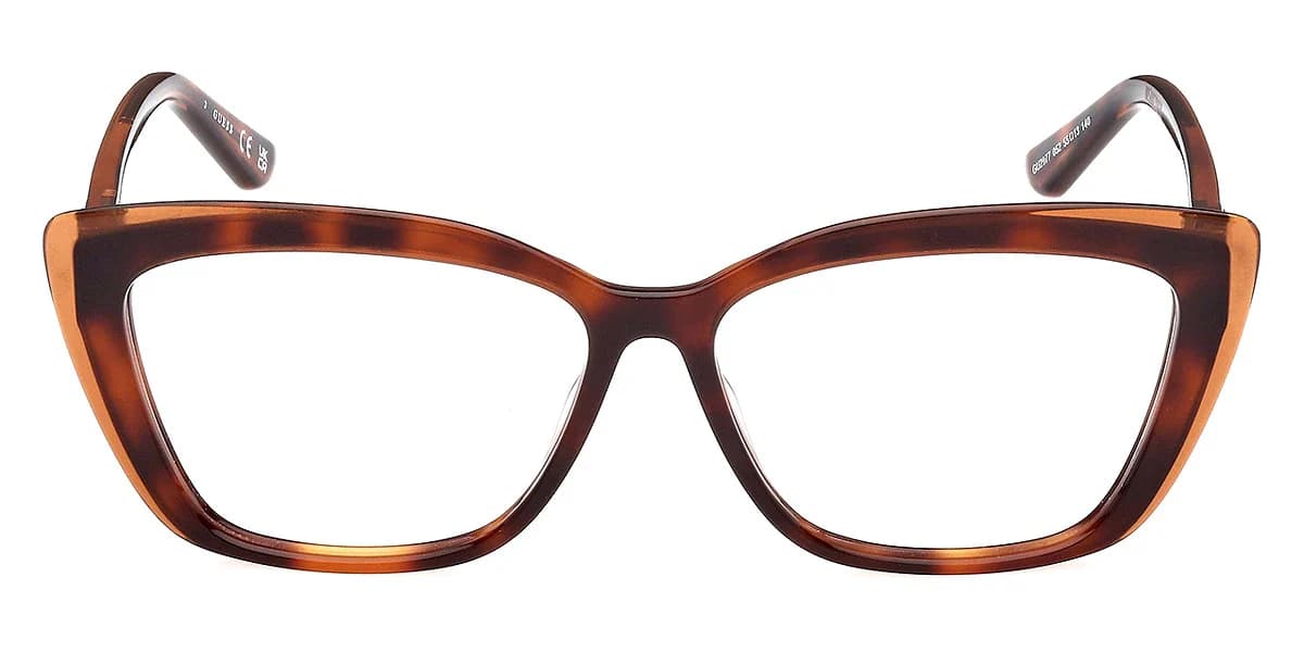 Guess GU2977 052 Eyeglasses Dark Havana 49mm Women 2