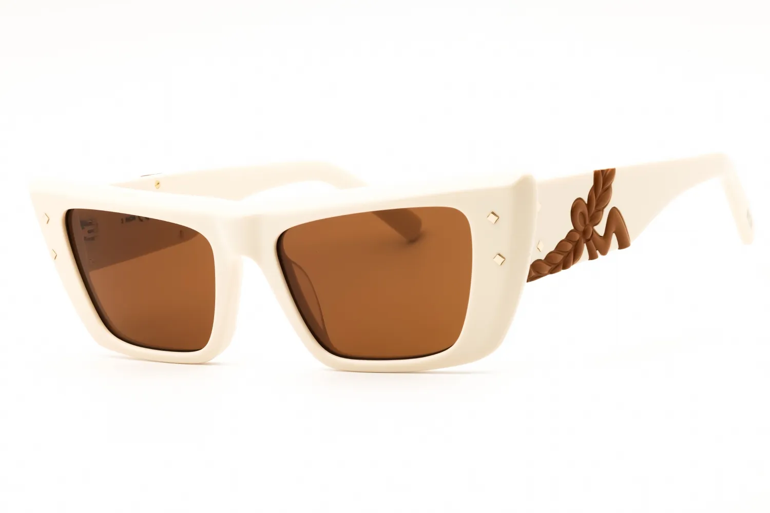 MCM MW0021 25J Sunglasses White 52mm Women