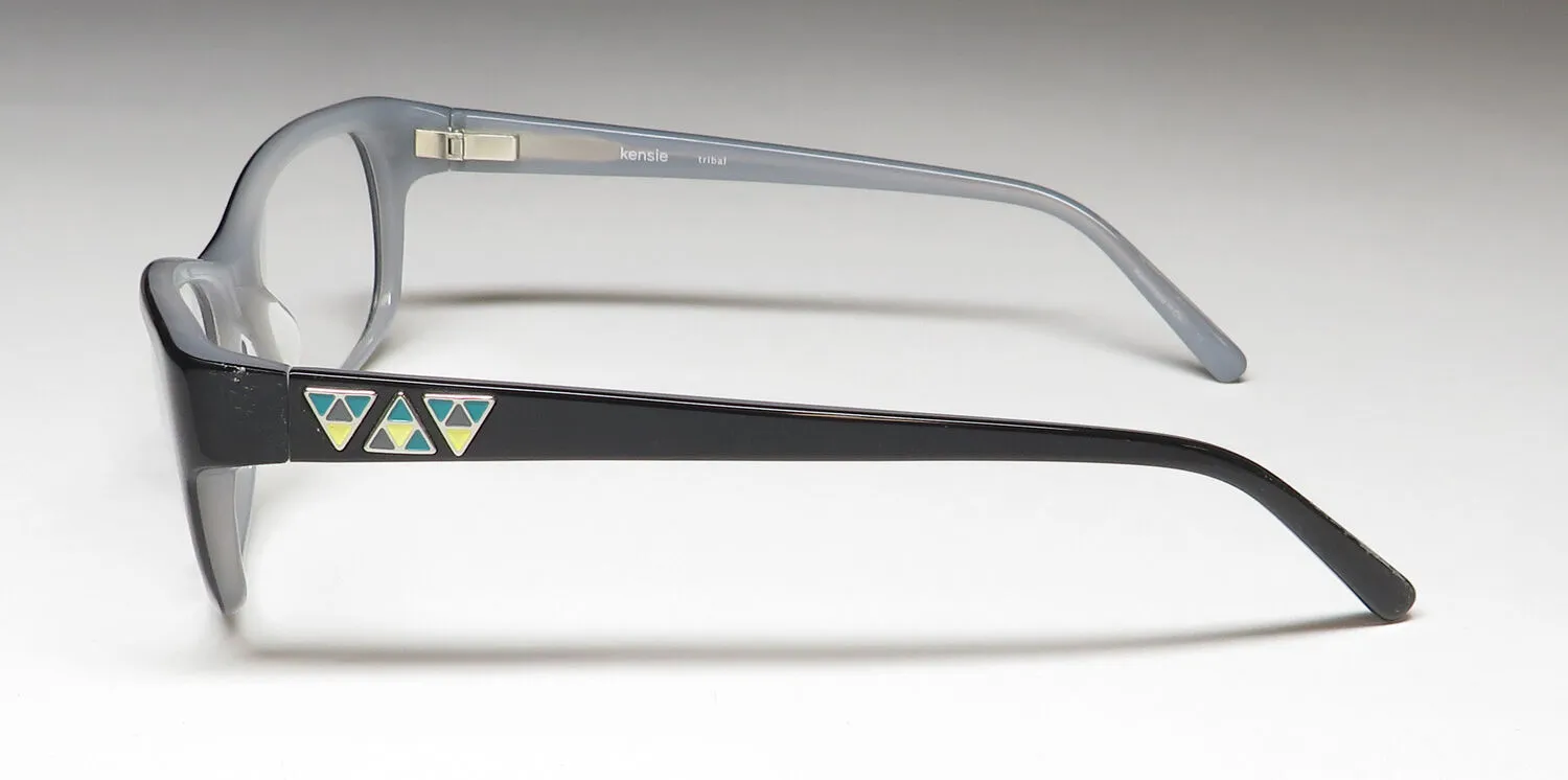 Kensie Tribal bk Eyeglasses Bk 51mm 4
