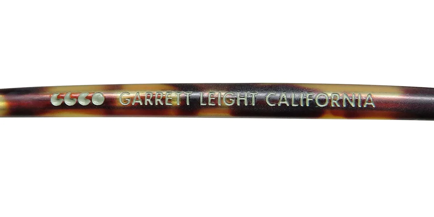 Garrett Leight Wiltern Blue Light Technology mbk-bs-mdkt Eyeglasses Matte Black 46mm Unisex 7
