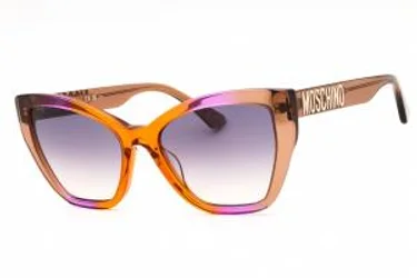 Moschino MOS155/S 012J FF Sunglasses Brown Orange 55mm