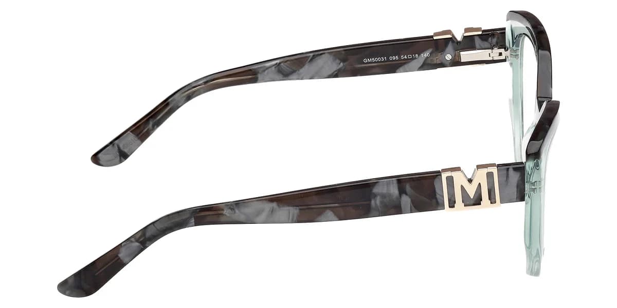 Marciano GM50031 095 Eyeglasses Light Green 54mm Women 5