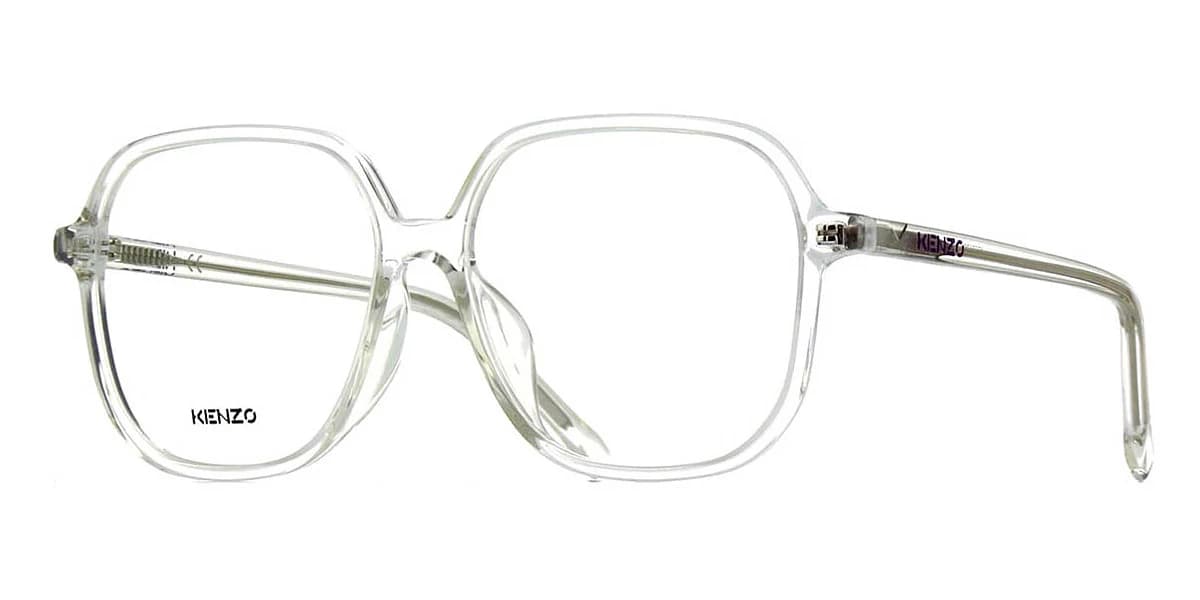 Kenzo KZ50139U 026 Eyeglasses Shiny Crystal 56mm Women