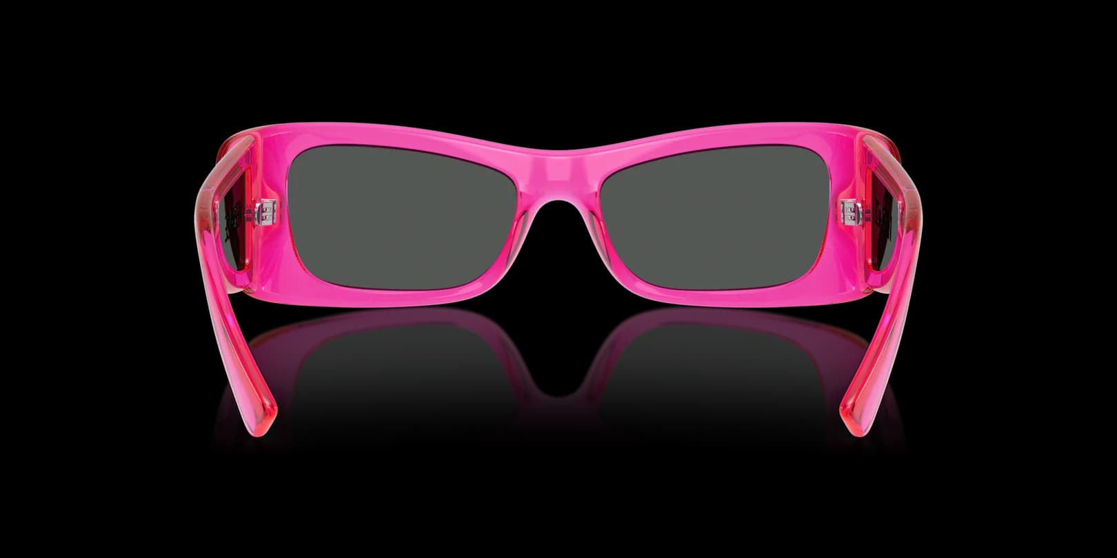 Versace 0VE4481 543487 Sunglasses Fuchsia Fluo Transparent 54mm Women 3