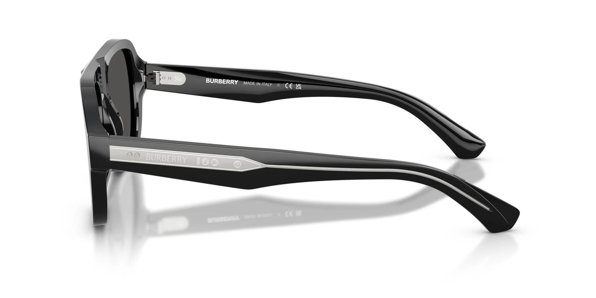 Burberry 0BE4478 420687 Sunglasses Black 55mm Men 3