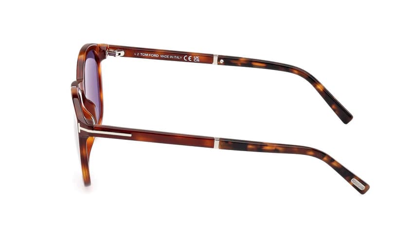 Tom Ford FT1020 53V Sunglasses Blonde Havana 52mm Men 3