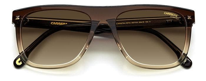 Carrera 267/S 00MY Sunglasses Brown Carmel 56mm Men 4