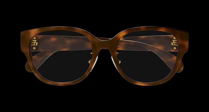 Gucci GG1411OK 003 Eyeglasses Havana 53mm Women 2