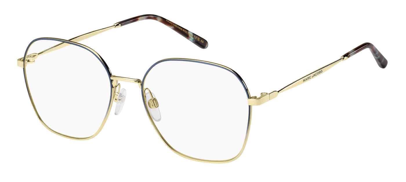 Marc Jacobs MARC 703 0NUC Eyeglasses Gradient Matte Blue Gold 56mm Women