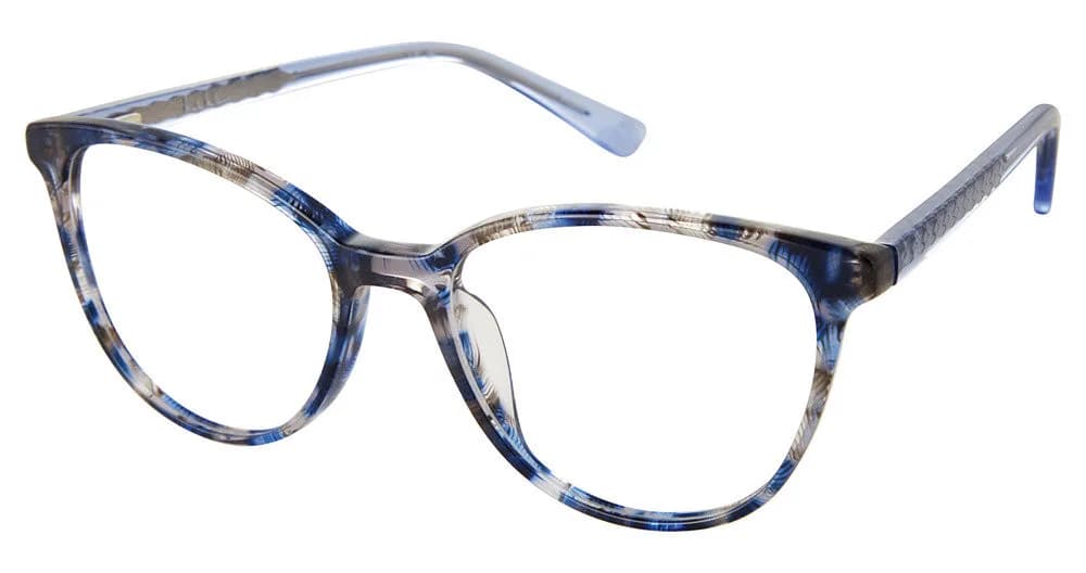 Nicole Miller HENDRIX C02 Eyeglasses Blue 52mm Women