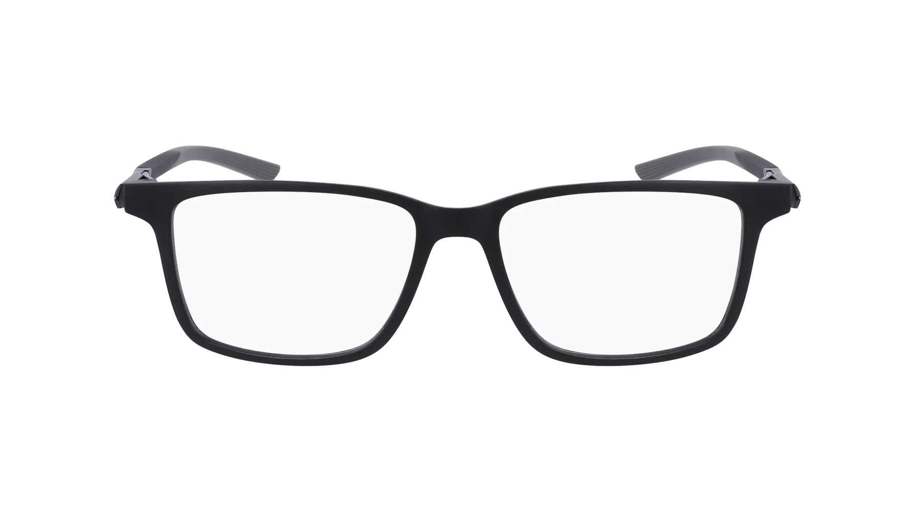Nike NIKE 7145 001 Eyeglasses Matte Black 53mm Unisex 2