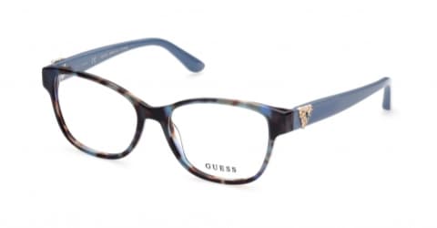 Guess GU2854S 092 Eyeglasses Blue Tortoise 53mm Women