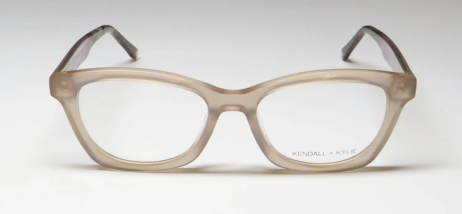 Kendall + Kylie Kko192 Aja 651 Eyeglasses Rose 52mm 3