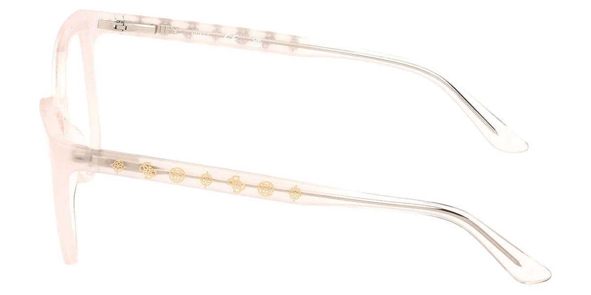 Guess GU50114 025 Eyeglasses Ivory 51mm Women 3