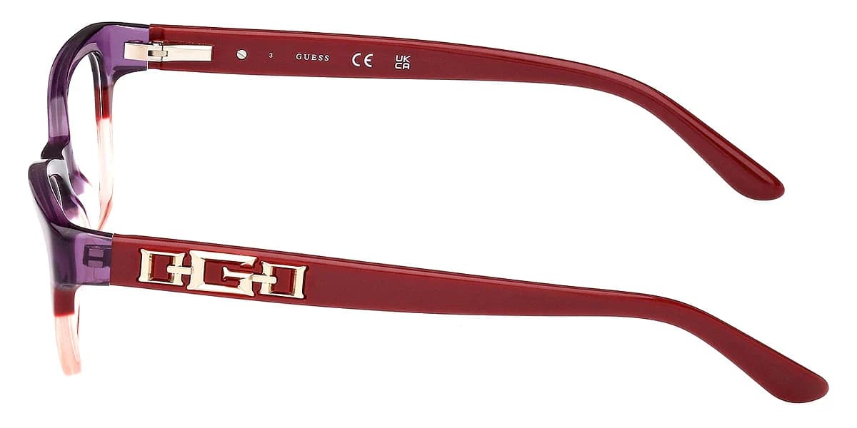 Guess GU2979 071 Eyeglasses Bordeaux 54mm Women 3