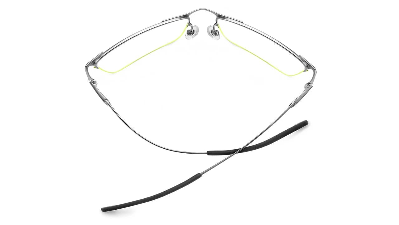 Carrera 8906 04JL Eyeglasses Matte Ruthenium Yellow 57mm Men 3