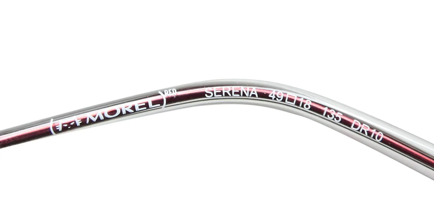 Morel Red Serena 90017c dr10 Eyeglasses Silver 49mm 7