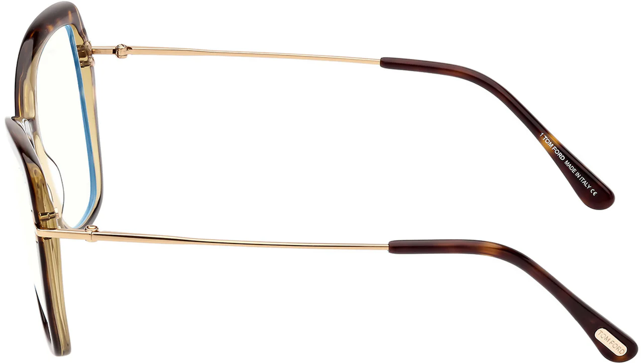 Tom Ford FT5882B 056 Eyeglasses Havana 55mm Women 4