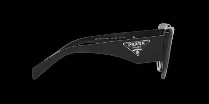 Prada 0PR 14ZS 1AB09S Sunglasses Black 50mm Women 5