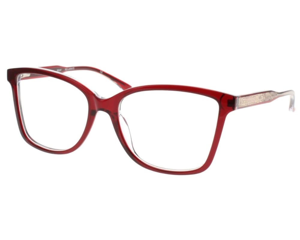 BCBGMAXAZRIA Bruny Eyeglasses Red Laminate 54mm Women