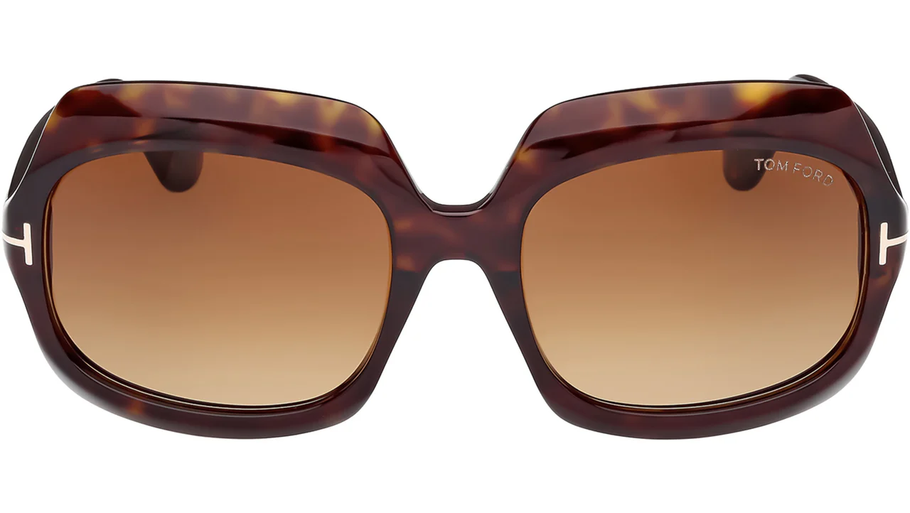 Tom Ford FT1155 52F Sunglasses Dark Havana 60mm Women 2
