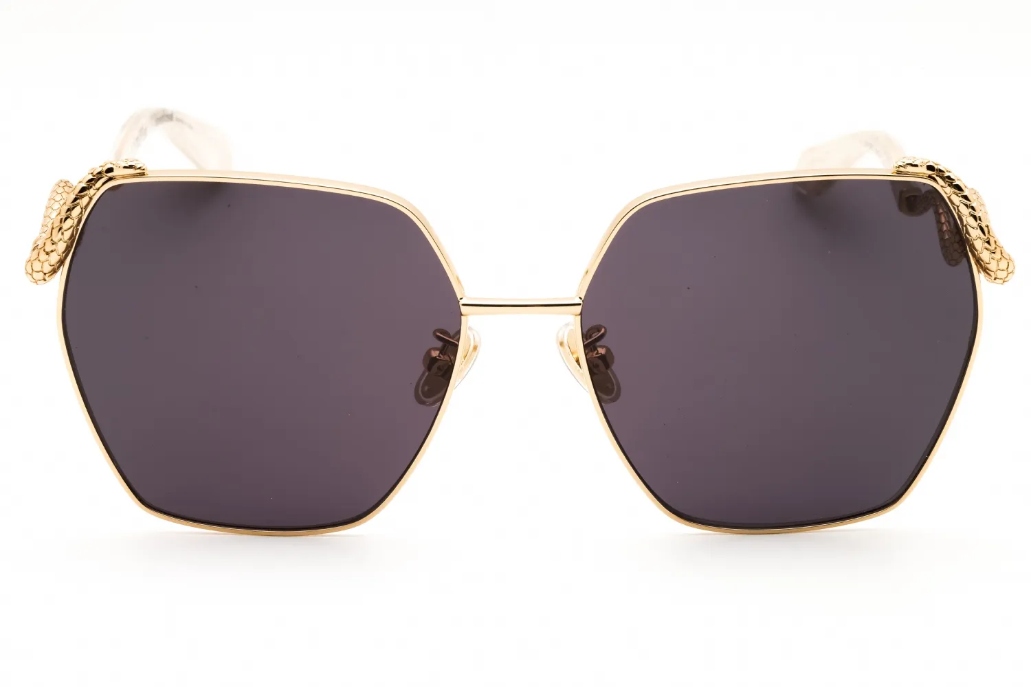 Roberto Cavalli SRC035M 0300 Sunglasses Shiny Rose Gold 59mm Women 2